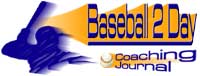 BASEBALL TODAY Baseball Coaching Journal